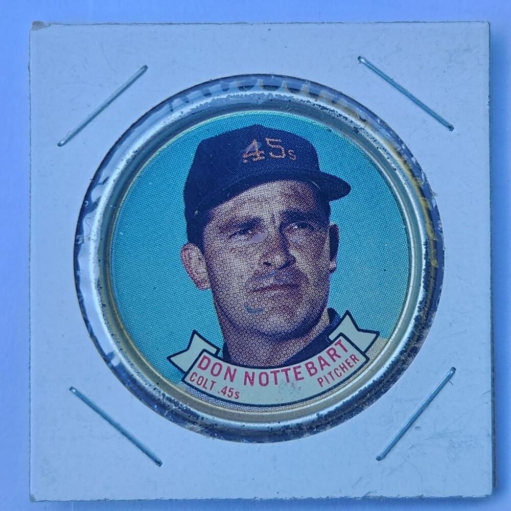 1963 Topps Don Nottebart baseball... - Picture 2 of 2